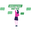 پیش‌نمایش فایل girl-is-watching-breaking-news-9757461 از پک خبر فوری