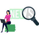 پیش‌نمایش فایل girl-searching-news-on-laptop-9757520 از پک خبر فوری