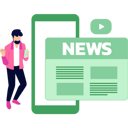 پیش‌نمایش فایل the-boy-is-happy-to-see-the-news-9757482 از پک خبر فوری