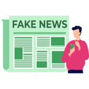 پیش‌نمایش فایل the-boy-is-looking-at-fake-newspaper-9757424 از پک خبر فوری