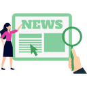 پیش‌نمایش فایل the-girl-is-showing-the-news-9757513 از پک خبر فوری