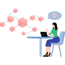 پیش‌نمایش فایل girl-building-blockchain-9781910 از پک تحلیل داده و علوم داده