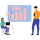 پیش‌نمایش فایل girl-working-on-analytics-graph-9781888 از پک تحلیل داده و علوم داده