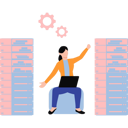 پیش‌نمایش فایل the-girl-is-working-on-her-laptop-9781904 از پک تحلیل داده و علوم داده