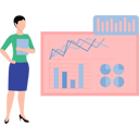 پیش‌نمایش فایل woman-presenting-analysis-graph-9781886 از پک تحلیل داده و علوم داده