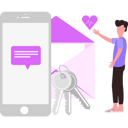 پیش‌نمایش فایل boy-chatting-on-mobile-9692273 از پک اینترنت اشیا