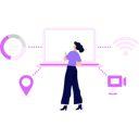 پیش‌نمایش فایل girl-looking-at-device-connections-9692325 از پک اینترنت اشیا