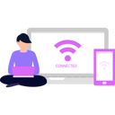 پیش‌نمایش فایل laptop-connected-to-wi-fi-9692275 از پک اینترنت اشیا