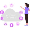پیش‌نمایش فایل woman-looking-at-things-on-internet-9692247 از پک اینترنت اشیا