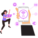 پیش‌نمایش فایل woman-using-free-wi-fi-9692239 از پک اینترنت اشیا