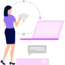 پیش‌نمایش فایل woman-using-wi-fi-technology-9692263 از پک اینترنت اشیا