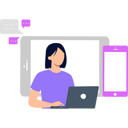 پیش‌نمایش فایل woman-working-on-laptop-9692337 از پک اینترنت اشیا