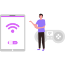پیش‌نمایش فایل young-boy-turned-on-mobile-wi-fi-9692243 از پک اینترنت اشیا