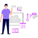پیش‌نمایش فایل young-guy-doing-marketing-9692267 از پک اینترنت اشیا