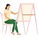 پیش‌نمایش فایل girl-is-drawing-9774886 از پک آموزش هنر