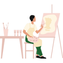 پیش‌نمایش فایل girl-is-drawing-9774900 از پک آموزش هنر