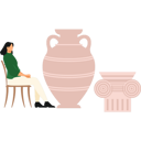 پیش‌نمایش فایل girl-is-looking-at-the-vase-9774898 از پک آموزش هنر