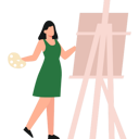پیش‌نمایش فایل girl-is-painting-9774896 از پک آموزش هنر