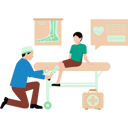 پیش‌نمایش فایل the-doctor-is-bandaging-the-boys-leg-9783588 از پک مراقبت‌های بهداشتی