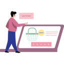 پیش‌نمایش فایل boy-is-shopping-online-9793509 از پک خرید مواد غذایی