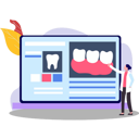 پیش‌نمایش فایل girl-looking-at-dental-x-ray-9805578 از پک دندانپزشکی