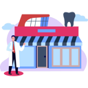 پیش‌نمایش فایل the-dentist-is-standing-outside-the-clinic-9805573 از پک دندانپزشکی