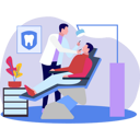 پیش‌نمایش فایل the-doctor-is-checking-up-on-the-patient-9805558 از پک دندانپزشکی