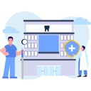 پیش‌نمایش فایل the-doctor-is-standing-outside-the-clinic-9805580 از پک دندانپزشکی