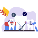 پیش‌نمایش فایل the-teeth-are-under-treatment-9805582 از پک دندانپزشکی