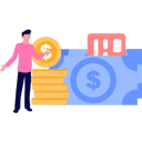 پیش‌نمایش فایل boy-looking-at-cash-9800377 از پک پول و پرداخت