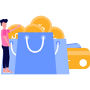پیش‌نمایش فایل boy-looking-at-shopping-bags-9800390 از پک پول و پرداخت