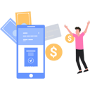 پیش‌نمایش فایل boy-paid-bill-online-9800454 از پک پول و پرداخت