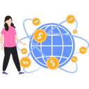 پیش‌نمایش فایل girl-earning-worldwide-9800459 از پک پول و پرداخت