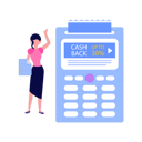 پیش‌نمایش فایل girl-getting-up-to-30-cashback-9800421 از پک پول و پرداخت