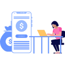 پیش‌نمایش فایل woman-doing-online-payment-9800423 از پک پول و پرداخت