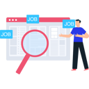 پیش‌نمایش فایل boy-looking-for-job-at-newspaper-9737733 از پک استخدام نیرو