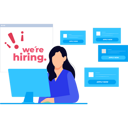 پیش‌نمایش فایل girl-searches-for-job-online-9737706 از پک استخدام نیرو