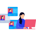 پیش‌نمایش فایل girl-working-on-monitor-9737708 از پک استخدام نیرو