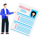 پیش‌نمایش فایل guy-looking-at-resume-9737739 از پک استخدام نیرو