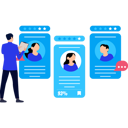 پیش‌نمایش فایل guy-reviewing-employee-profiles-9737696 از پک استخدام نیرو