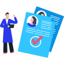 پیش‌نمایش فایل man-choosing-candidate-9737721 از پک استخدام نیرو