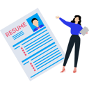 پیش‌نمایش فایل man-looking-at-resume-9737737 از پک استخدام نیرو