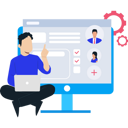 پیش‌نمایش فایل man-selecting-employees-9737716 از پک استخدام نیرو