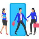 پیش‌نمایش فایل man-with-other-employees-9737718 از پک استخدام نیرو