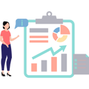 پیش‌نمایش فایل girl-looking-at-chart-report-9845589 از پک سریع (و زبان برنامه‌نویسی سوئیفت)