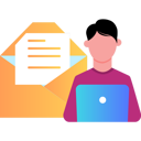 پیش‌نمایش فایل man-checking-mail-9844265 از پک نظرسنجی و بازخورد آنلاین