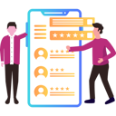 پیش‌نمایش فایل mans-looking-at-feedback-online-9844245 از پک نظرسنجی و بازخورد آنلاین