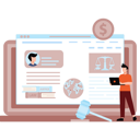 پیش‌نمایش فایل boy-is-working-on-his-laptop-9835271 از پک خدمات فناوری حقوقی