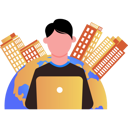 پیش‌نمایش فایل boy-is-working-on-his-laptop-9835171 از پک کسب و کار جهانی