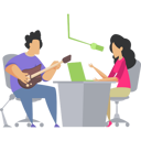 پیش‌نمایش فایل girl-is-interviewing-a-musician-9858583 از پک پادکست